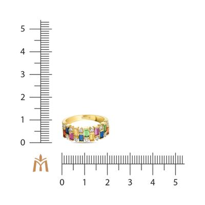 Бриллиант , сапфир, ховор өнгөт сапфируудтай бөгж R01-FST-0187          73654979              