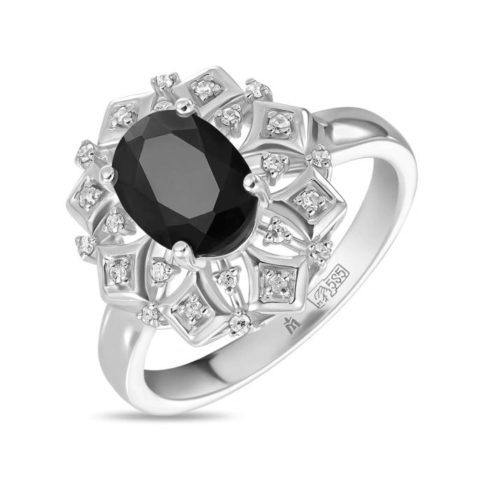 Бриллиант ба өнгөт сапфиртай бөгж R01-34094-SC                       73459312                    