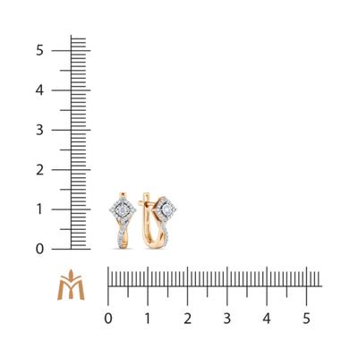 Бриллианттай ээмэг E165-ER22837                  67866685  