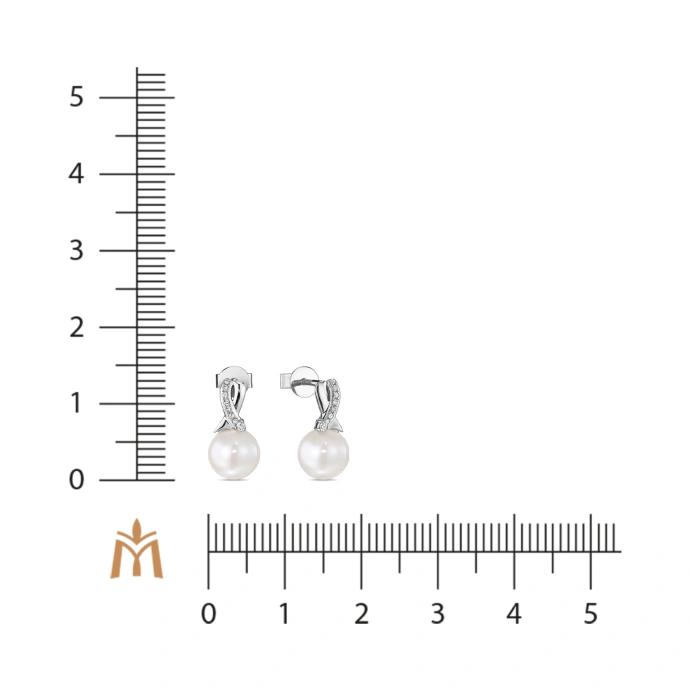 Бриллиант ба сувдантай ээмэг E755-NM-0002                67696966                  