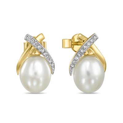 Бриллиант ба сувдантай ээмэг E755-NM-0003              67697265                       