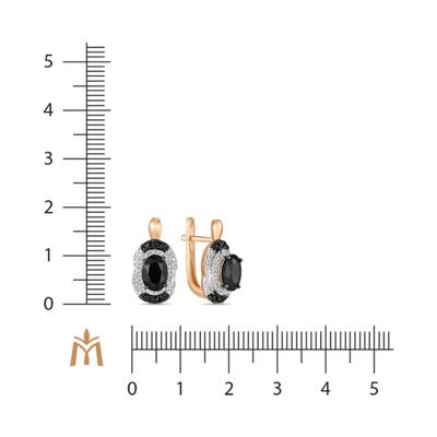 Бриллиант ба өнгөт сапиртай ээмэг E2018-ER03059AHS-R17            67726017 