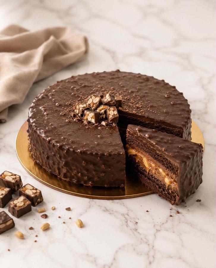 Snickers cake 