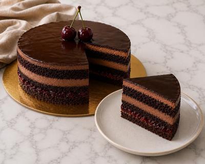Chocolate Cherry Cake 