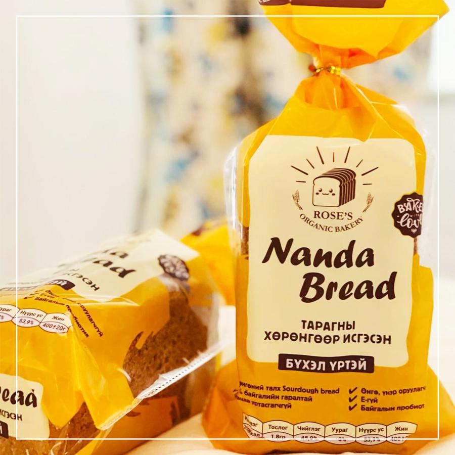 Хөрөнгөний талх / 30% бүхэл үрийн /