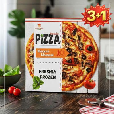 Хөлдөөсөн Пицца  /Мах, Мөөгтэй/  400гр