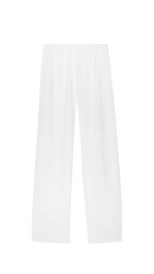 WHITE PAJAMA PANT 