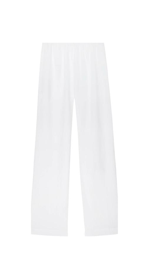 WHITE PAJAMA PANT 