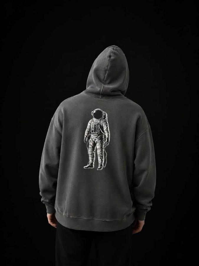 Astronaut Washed Hoodie 