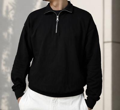 HALF-ZIP SWEATSHIRT