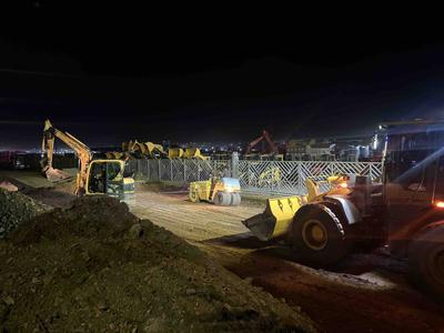 "KST" ХХК-д гүйцэтгэсэн орц, гарц, зогсоол