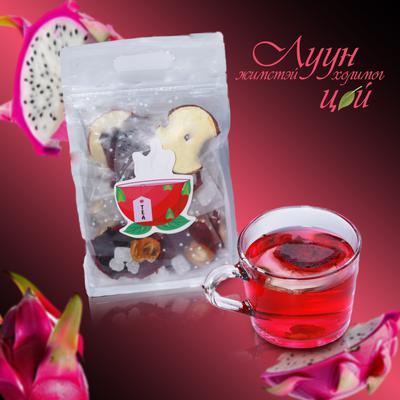 Луун жимстэй холимог цай 