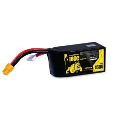 DOGCOM 1600mAh 180C 22.2V 6S FPV Lipo Battery