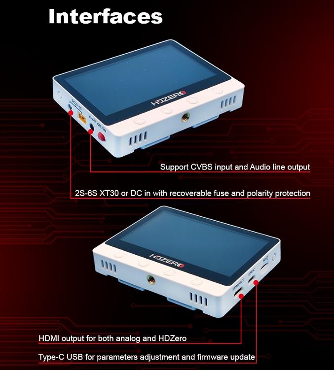HDZero Monitor (No DVR)