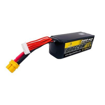 DOGCOM 2400mAh 150C 22.2V 6S FPV LiPo Battery