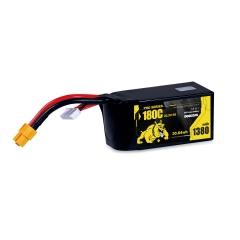 DOGCOM 1380mAh 180C 22.2V 6S FPV Lipo Battery