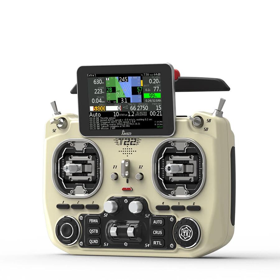 JUMPER T22 ELRS 2.4GHz/915MHz Hall Sensor Gimbals 3.5" IPS Color Screen EdgeTX Open Source Radio Controller for FPV RC Racing Drone