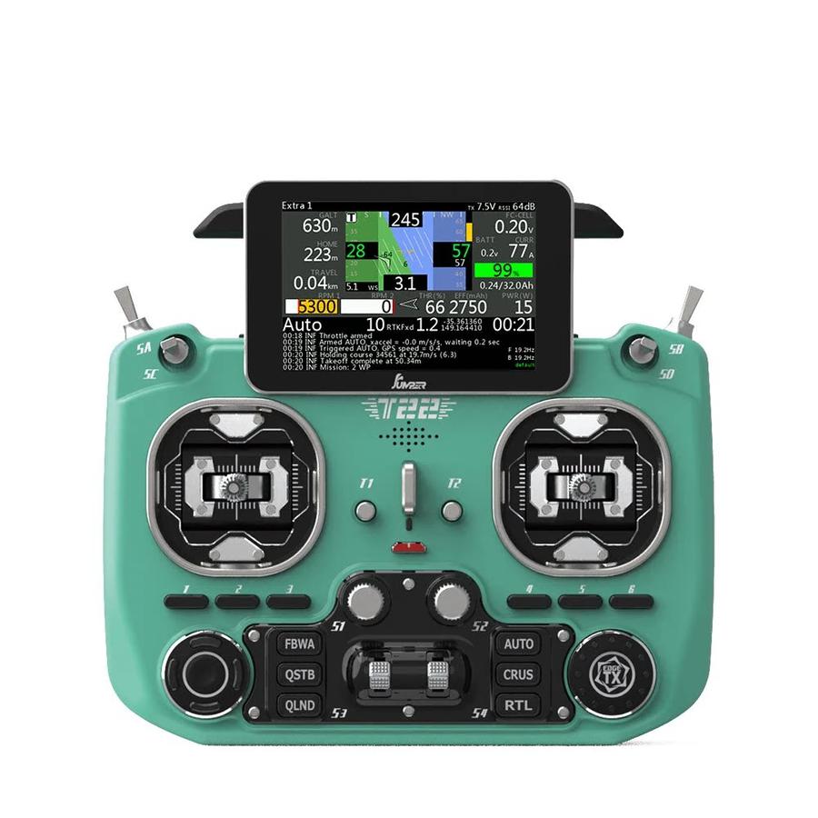 JUMPER T22 ELRS 2.4GHz/915MHz FULL Metal RDC90 FPG Gimbals 3.5" IPS Color Screen EdgeTX Open Source Radio Controller for FPV RC Racing Drone