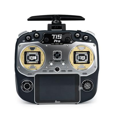 JumperRC T15 Pro ELRS 2.4GHz Hall Sensor/FPG RDC90 Gimbal Radio Transmitter 3.5" Touchscreen 1000mW EdgeTX For FPV Racer Drone RC Airplane - Black HALL