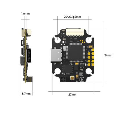 iFlight Borg 5S RX Stack (60R 4-IN-1 ESC) Уралдааны дрон