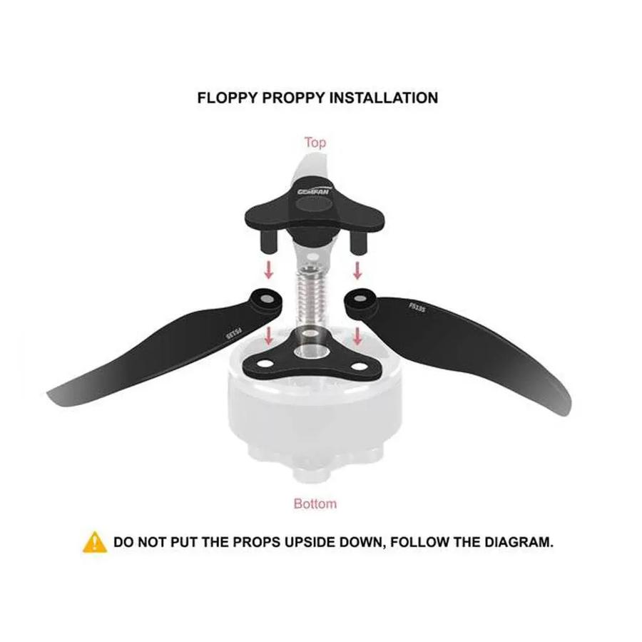 Gemfan Floppy Proppy F6030 3-иртэй эвхэгддэг сэнс (4 ширхэг багц)