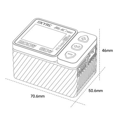 SkyRC B6ACneo 60/200W Цэнэглэгч