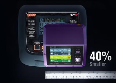 SkyRC Q200neo 4x 50/100W Цэнэглэгч