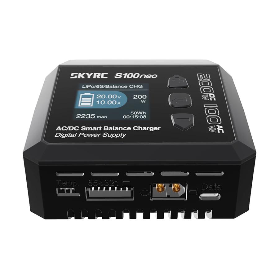 SkyRC S100neo Ухаалаг Батерей Цэнэглэгч — AC100W / DC200W (12A)