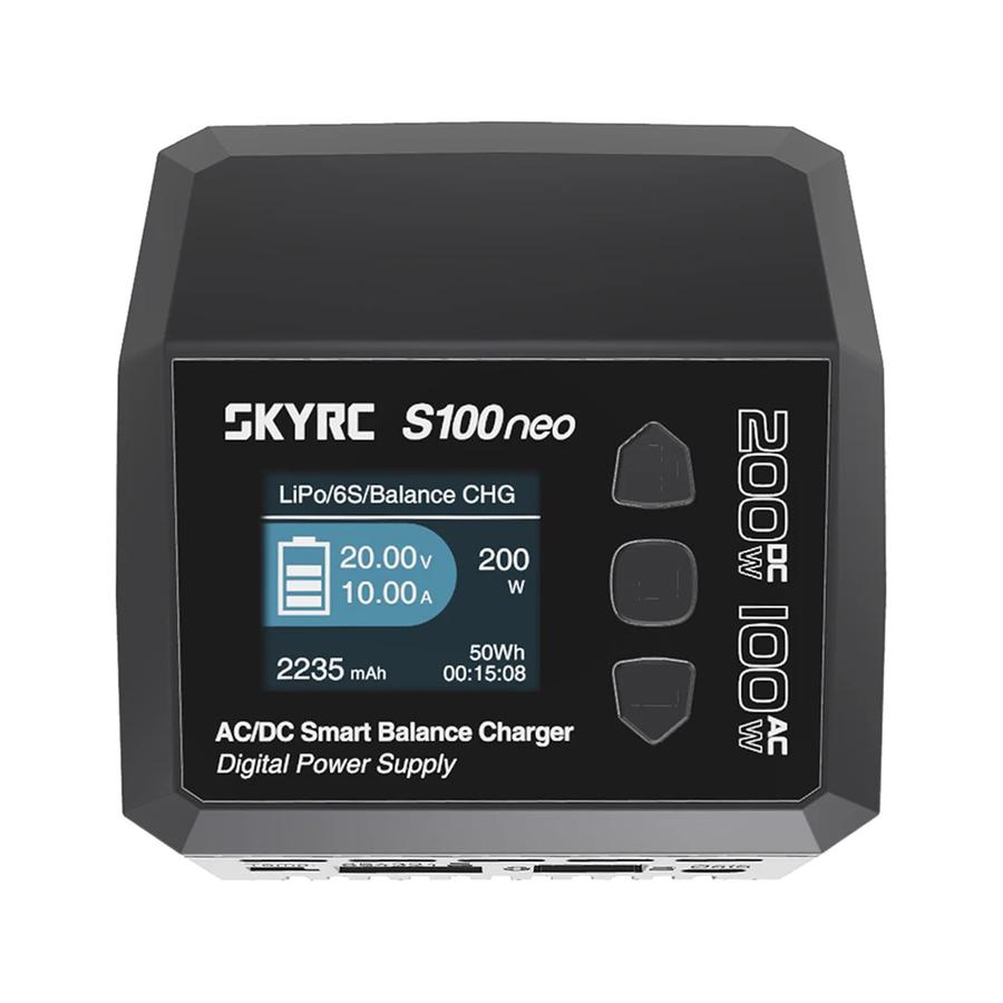 SkyRC S100neo Ухаалаг Батерей Цэнэглэгч — AC100W / DC200W (12A)