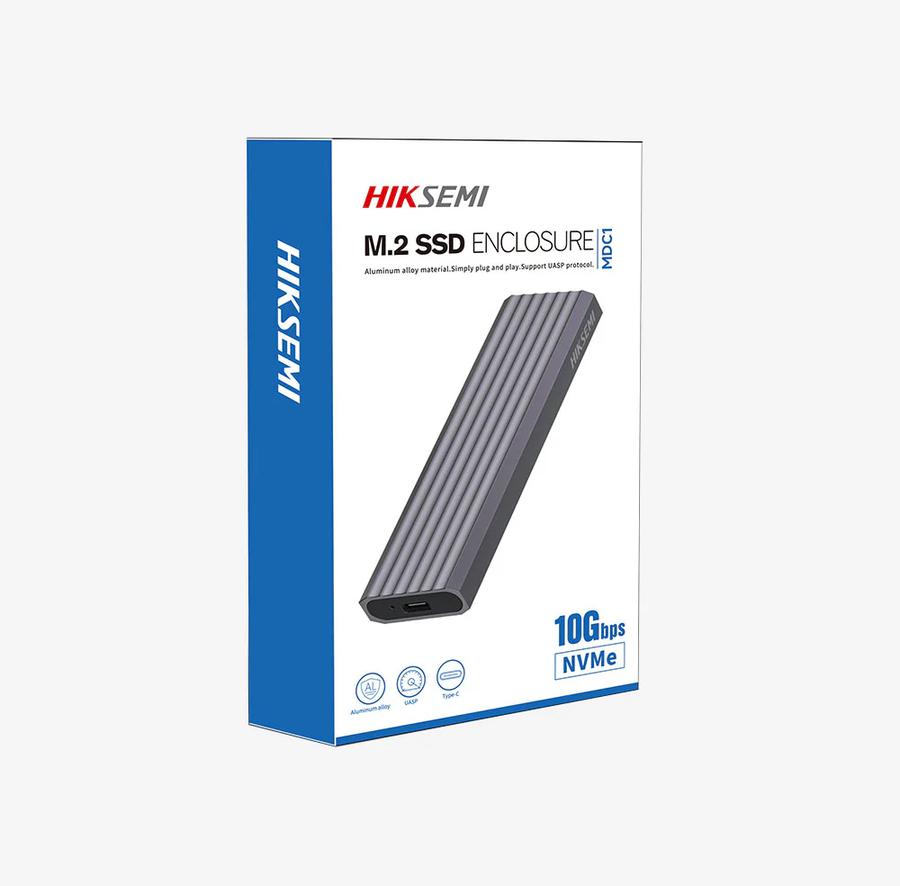 HIKSEMI MDC1 M.2 NVMe Enclosure Premium 10 Gbps External Case
