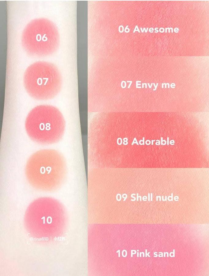 Romand zero matte lipstick 
