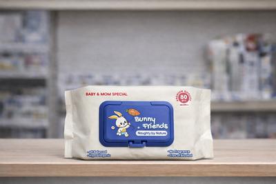 Хүүхэд, эмэгтэйчүүдийн нойтон салфетка