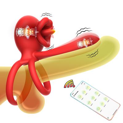 Tongue Licking Cock Ring