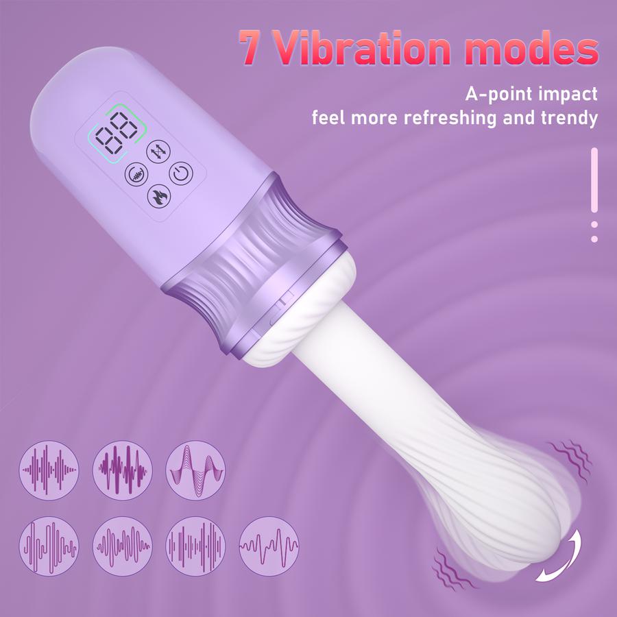 Heated, Vibrating, Thrusting Sex Machine