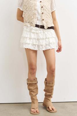 Lace Bloomer Skirt Shorts