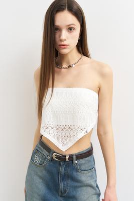 Crochet Knit Bonnet