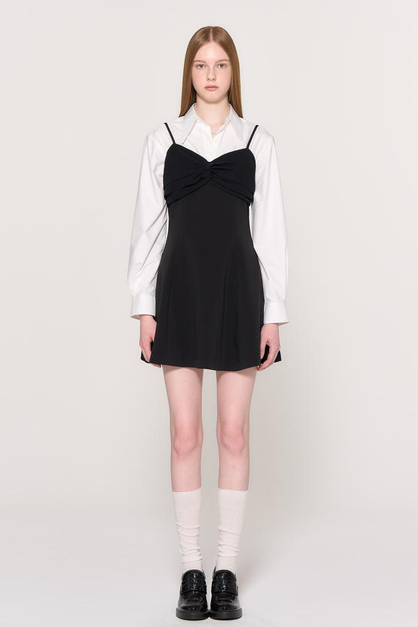 Sleeveless one-piece