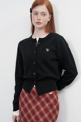 Essential Crewneck Cardigan