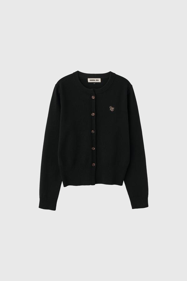 Essential Crewneck Cardigan