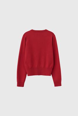 Essential Crewneck Cardigan
