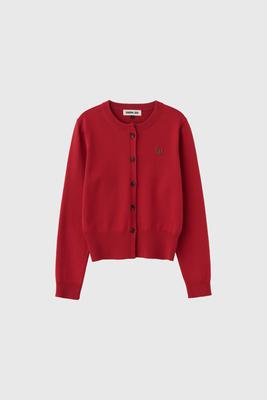 Essential Crewneck Cardigan
