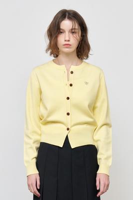 Essential Crewneck Cardigan