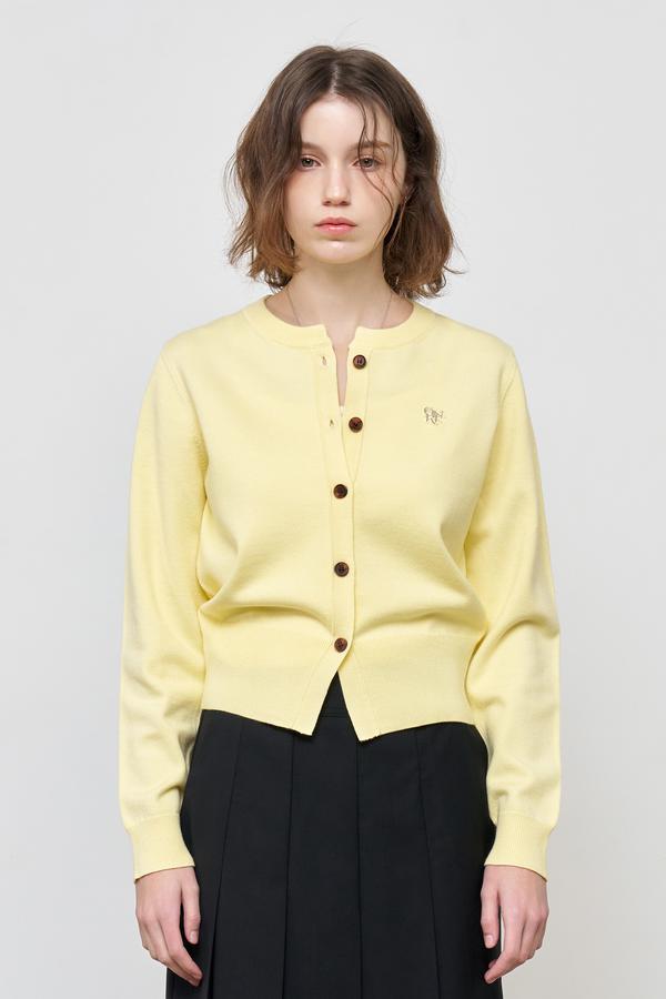 Essential Crewneck Cardigan