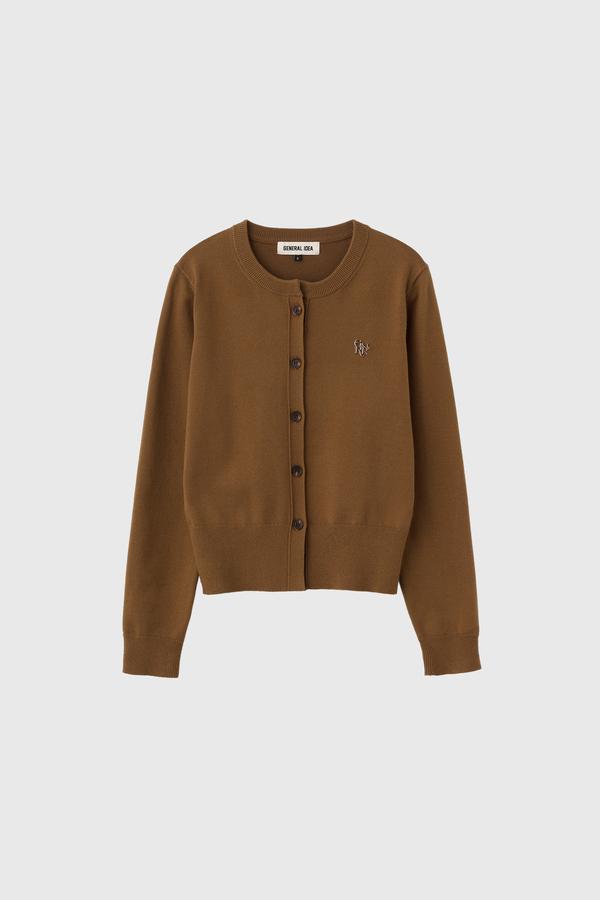 Essential Crewneck Cardigan