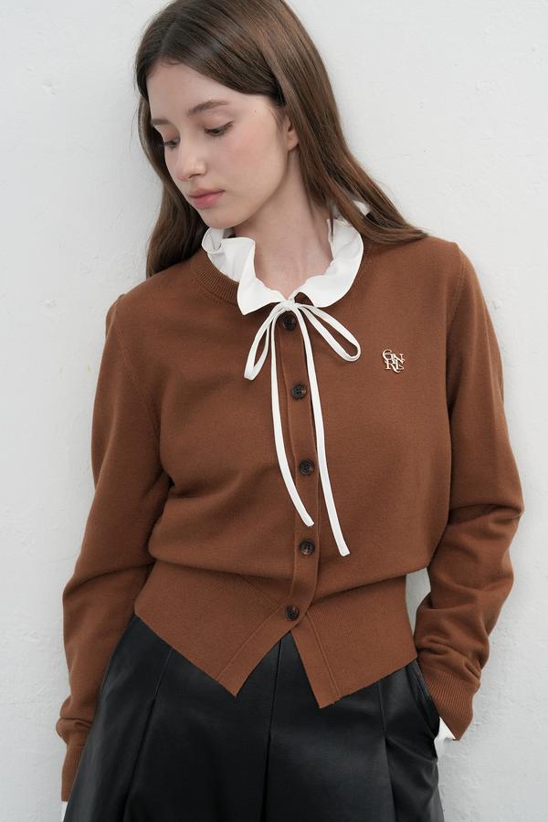Essential Crewneck Cardigan