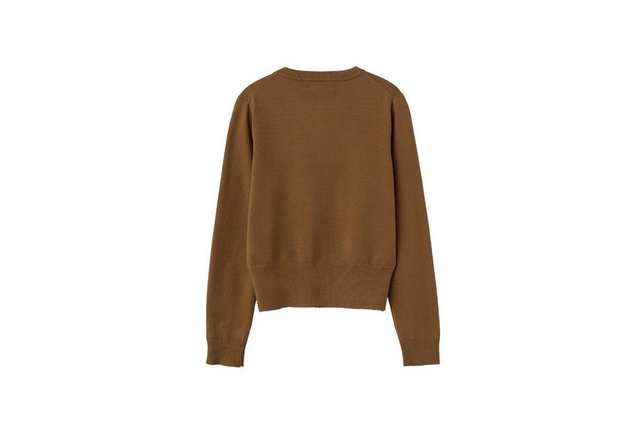Essential Crewneck Cardigan