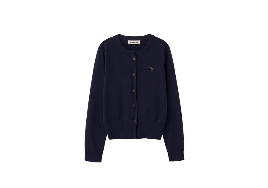 Essential Crewneck Cardigan