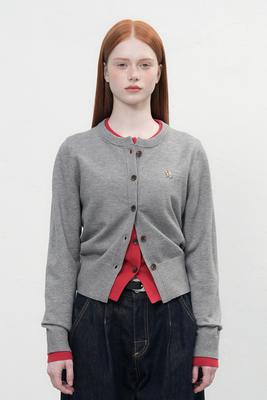 Essential Crewneck Cardigan