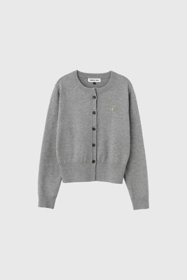  Essential Crewneck Cardigan