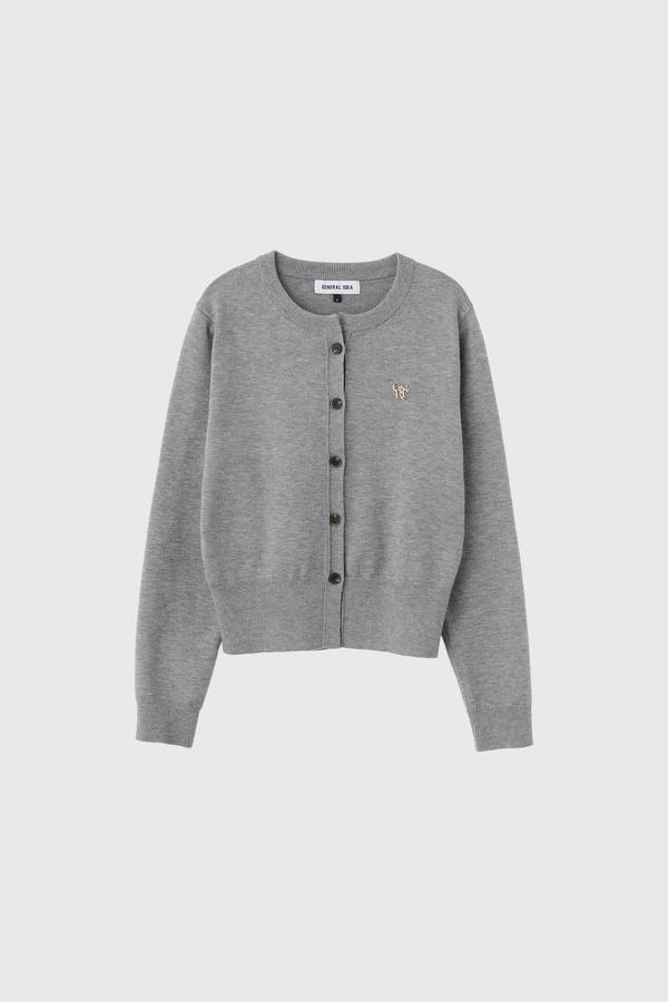  Essential Crewneck Cardigan